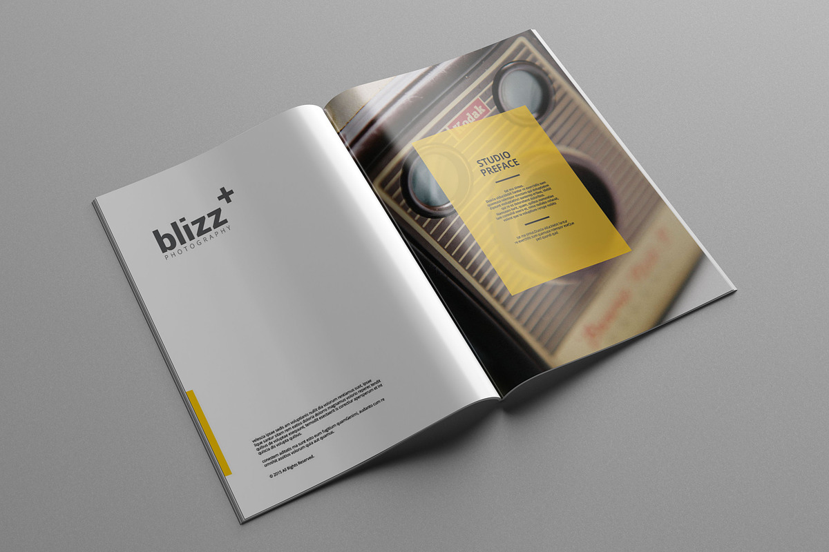 Blizz+ Portfolio, a Brochure Template by Kingtown (Photo 3 of 6)