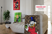 Modern Art Gallery 2, a Graphic by Wall Art Print Studio (Thumbnail 8 of 16)