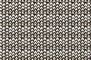 6 Black Sketched Seamless Patterns, a Pattern Graphic by Olya Creative (Thumbnail 4 of 5)
