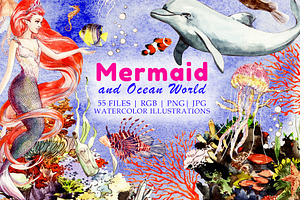 Mermaid and Ocean World