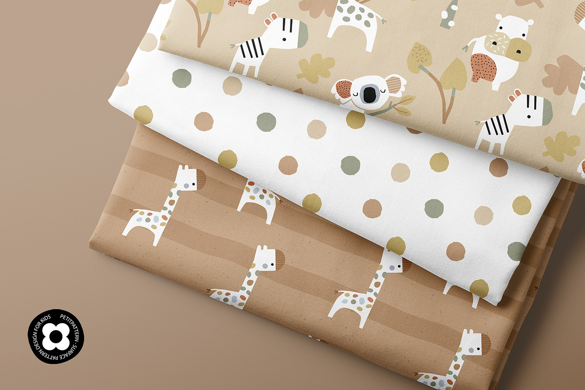 Rainforest pattern collection, a Pattern Graphic by Muriel Petitpattern
