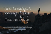 Offsite Script Fonts, a Script Font by mahstudios (Thumbnail 8 of 15)