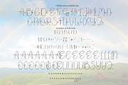 Rainbow | Script Font, a Handwritten Font by Scratchones (Thumbnail 7 of 8)