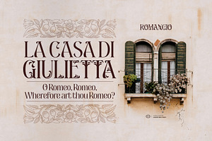 Romancio - Romantic Type