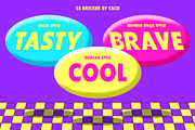 CS Bricker – Bold Font, a Sans Serif Font by Craft Supply Co. (Thumbnail 2 of 8)