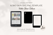 Kobo Clara Colour Skin SVG PNG, an Object Graphic by STUDIO REFINERY (Thumbnail 1 of 5)