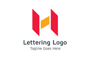 20 Logo Lettering H Template Bundle, a Branding & Logo Template by Acongraphic (Thumbnail 16 of 21)