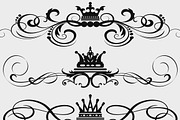 Set Vintage Elements, an Outline Icon by kio (Thumbnail 2 of 4)