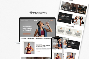 Squarespace Website Template Coach