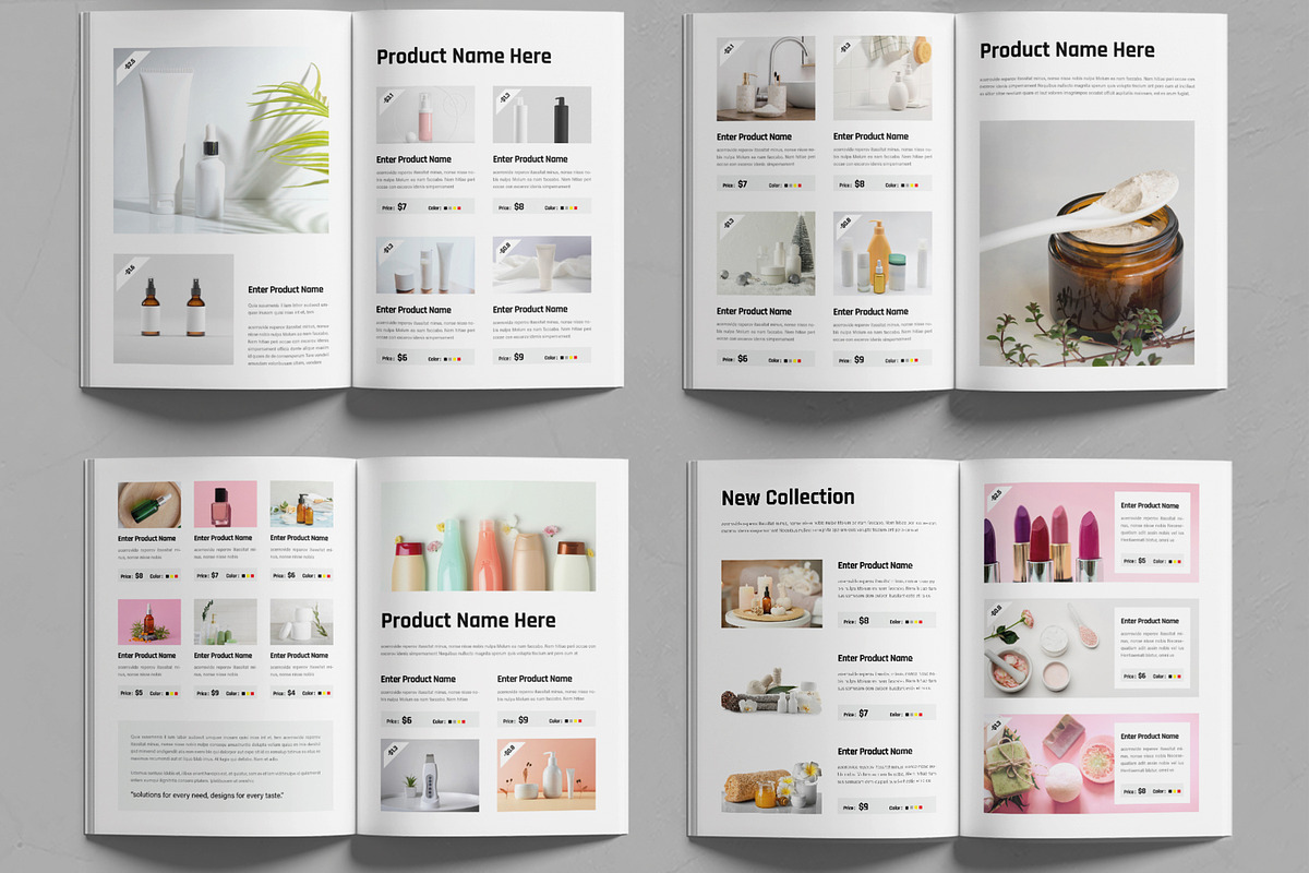 Product Catalog for Beauty, a Brochure Template by MightyDesign (Photo 3 of 6)