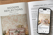 Luxury Bedroom Wallpaper Mockup PSD, a Household Mockup by 1001 mockups (Thumbnail 5 of 14)