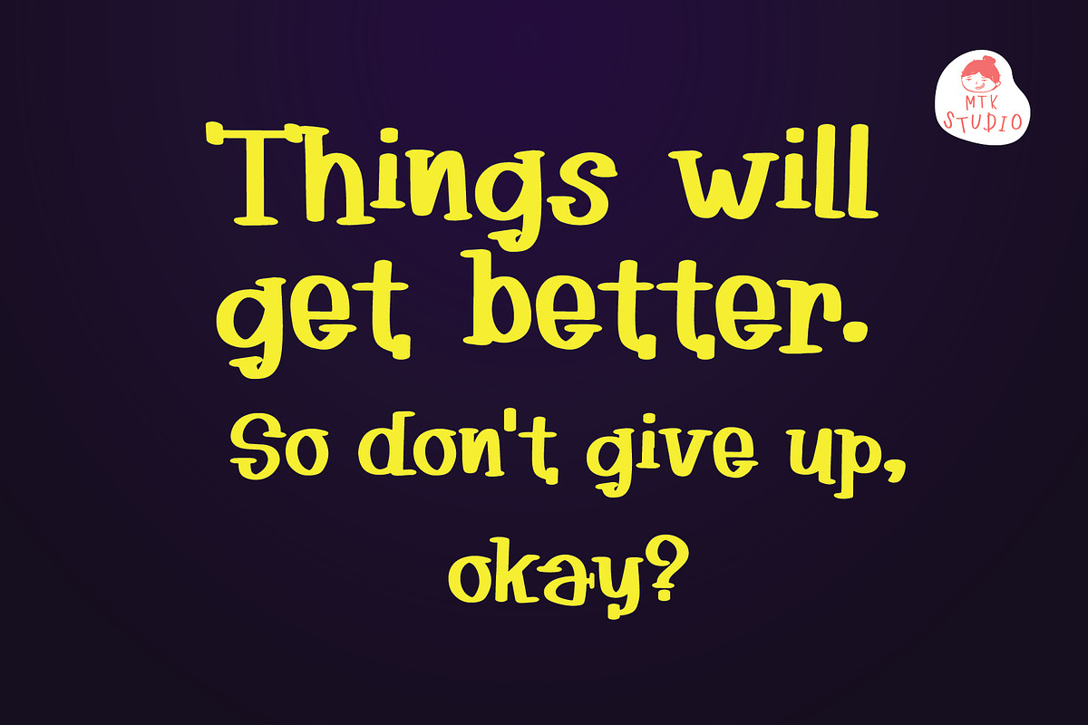 BeBold Handwriting Font, a Handwritten Font by MTK Studio (Photo 2 of 6)