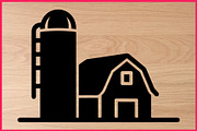 17 Farm Building Silhouette Vector, an Illustration by Designs_River (Thumbnail 2 of 4)