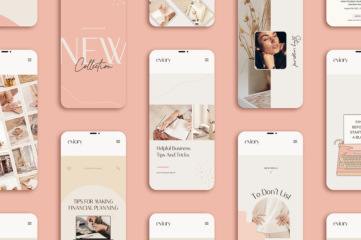 Coach Reels Instagram Video CANVA PS, a Social Media Template by Eviory (Photo 10 of 23)