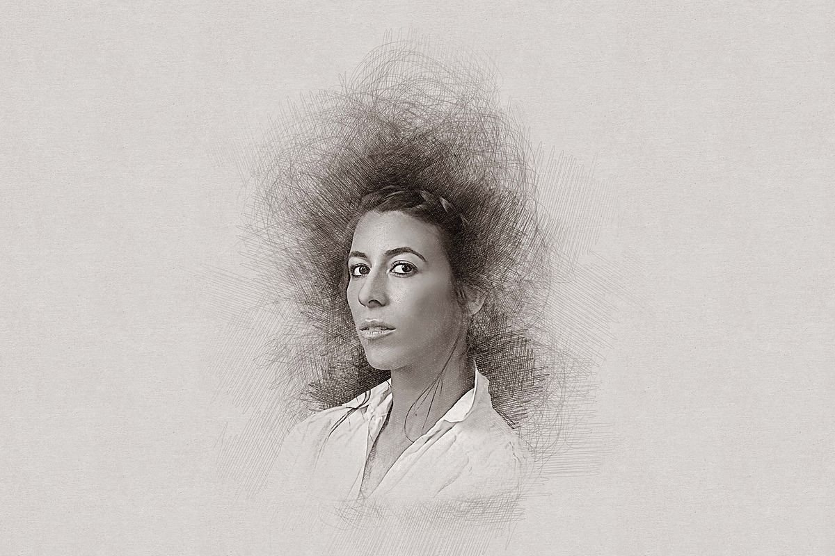 Sketch Art Editable Photo Effect, an Action Add-On by Photoshop Action (Photo 6 of 16)