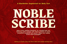 Noble Scribe – Editorial BlackLetter