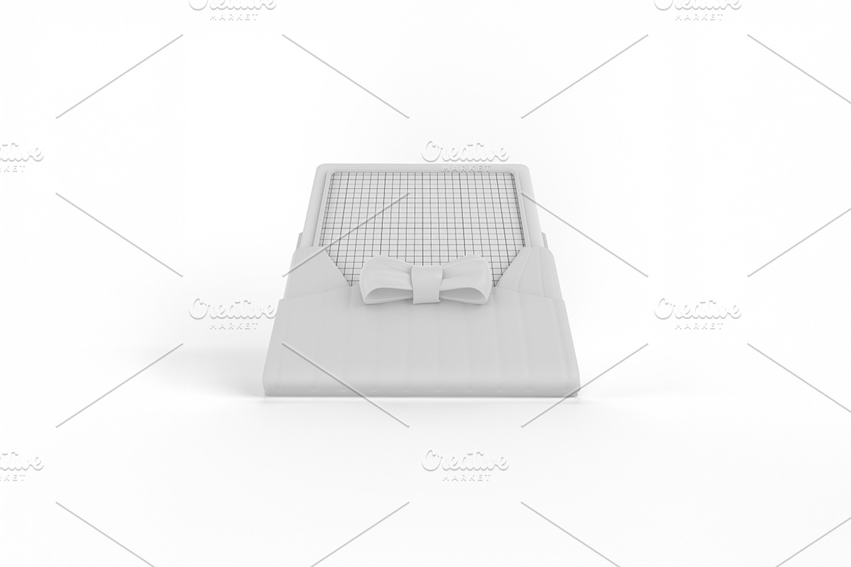 Cartoon Envelope Mockup, an Advertising Mockup by Qaleb Studio (Photo 1 of 2)