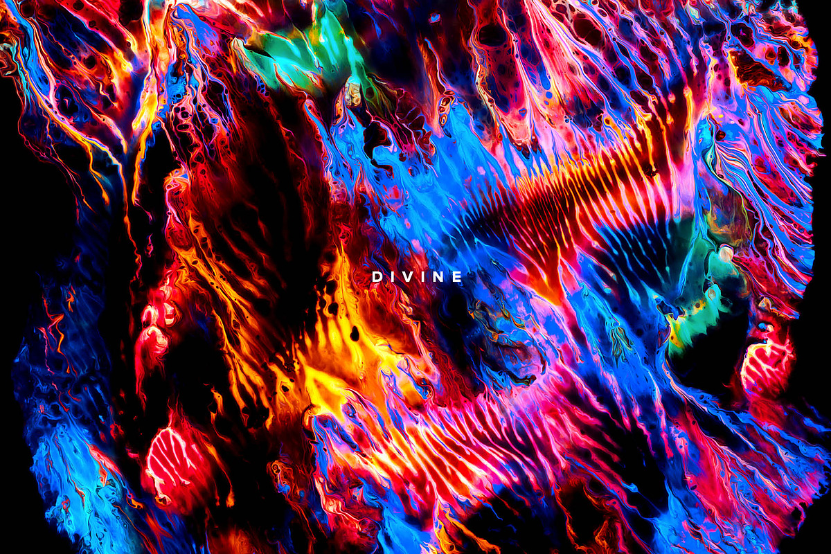 Divine: Vibrant Paint Textures, a Texture Graphic by Chroma Supply (Photo 7 of 14)