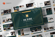 Law Firm Powerpoint Template, a Presentation Template by fluffstudio (Thumbnail 1 of 4)
