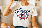 America 1776 Land of the Free SVG, a Graphic by mh_arif (Thumbnail 1 of 4)