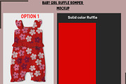 Baby Girl Ruffle Romper Mockup, a Shirt Mockup by Nora Gad (Thumbnail 6 of 21)