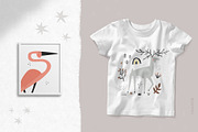 Woodland | 100% hand drawn clipart, an Animal Illustration by Olia (Thumbnail 15 of 17)