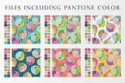 Funny pears – pattern, a Pattern Graphic by Yummy (Thumbnail 3 of 9)