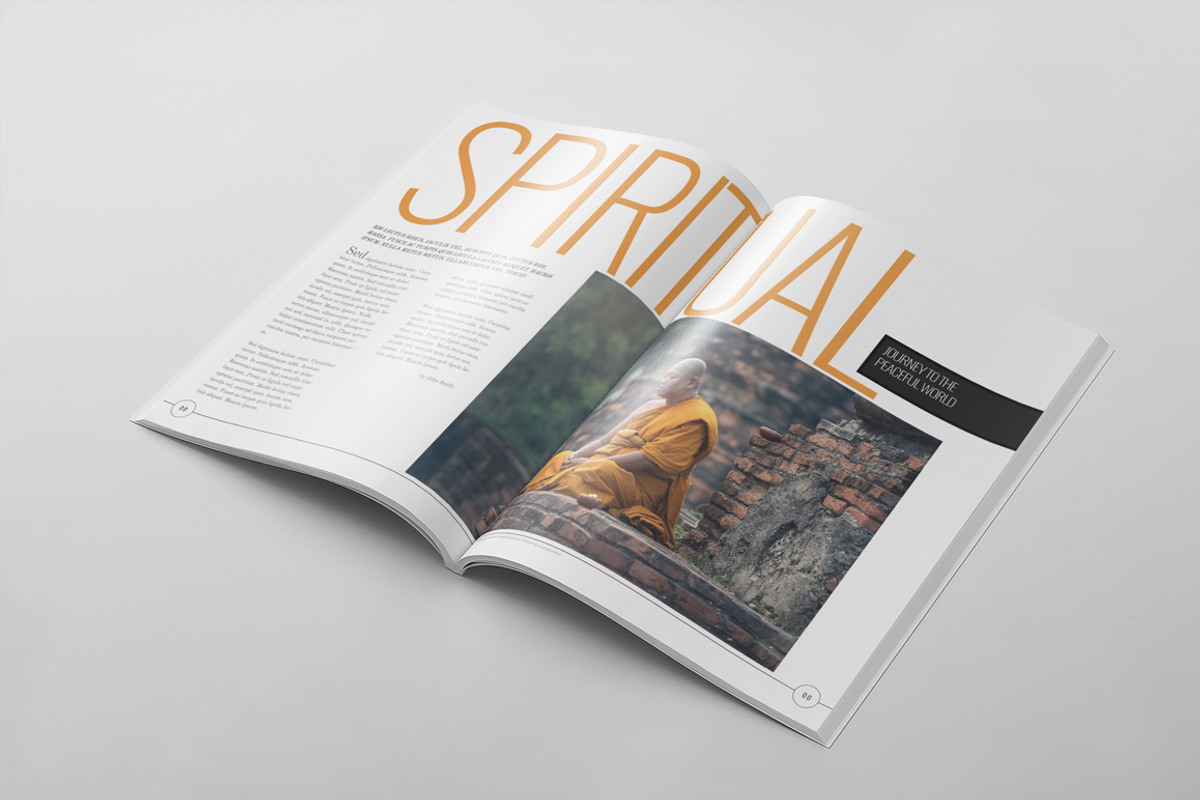 Magazine Template 61, a Magazine Template by pmvch (Photo 7 of 14)