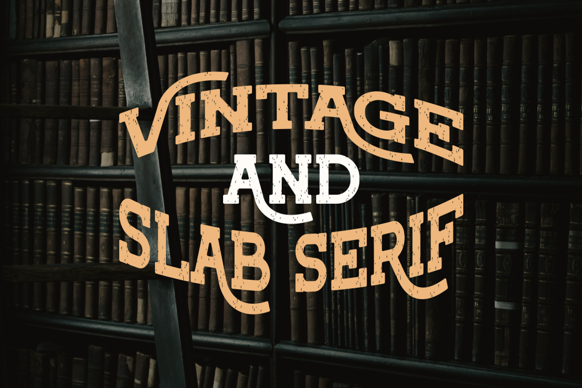 Emsix Champ - Vintage Retro Font, a Slab Serif Font by Viswal Studio (Photo 6 of 12)