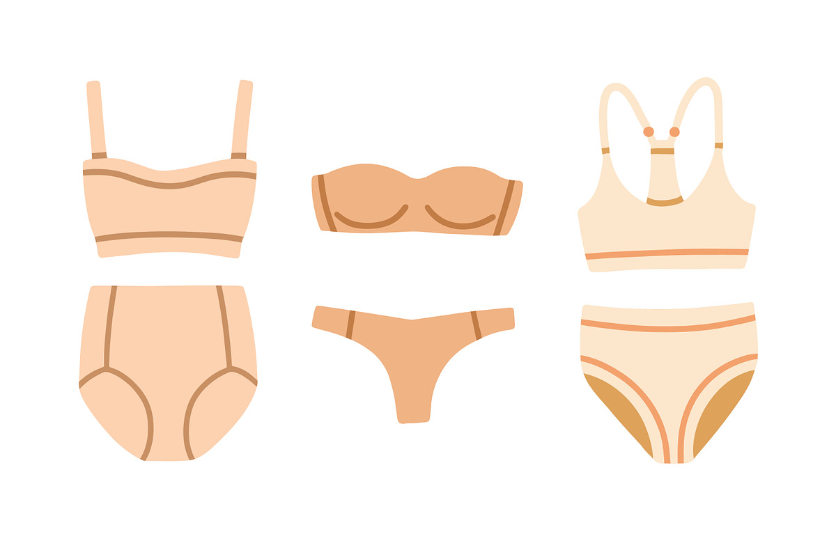 Modern women underwear, lingerie set, an Object Illustration by Good Studio (Photo 9 of 16)