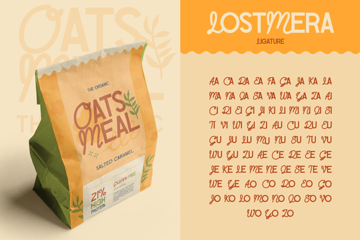 Lostmera, a Sans Serif Font by Burntilldead (Photo 6 of 12)