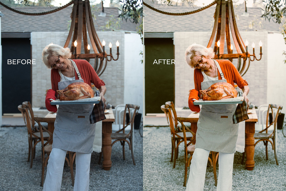 5 PUMPKIN LIGHTROOM PRESETS, an Action Add-On by Emma Kate Creative (Photo 3 of 10)