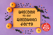 FUN BONE FONT | a Halloween Font, a Symbol Font by Little Type Factory (Thumbnail 2 of 14)