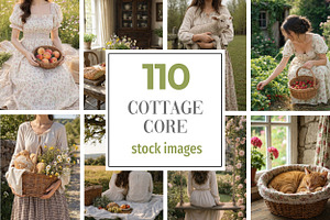 Cottagecore Stock Photos Bundle