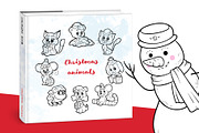 Black & White Christmas Illustration, an Object Graphic by Ksenya Savva (Thumbnail 7 of 9)