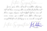 Inter signature, a Script Font by Reza Studio (Thumbnail 8 of 14)