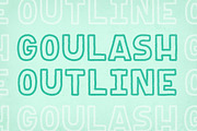 Goulash 3-Font Family, a Font by Satchel & Sage (Thumbnail 5 of 9)