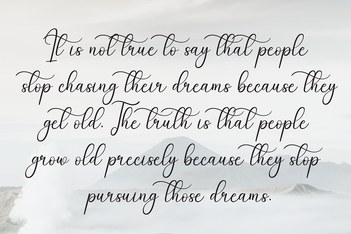 Mockup Vintage | Script Font, a Handwritten Font by Scratchones (Photo 6 of 9)