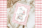 Safari pink train, an Animal Illustration by Estudio 812 (Thumbnail 5 of 9)