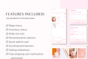 Bright Pink Retro Shopify Theme, a Shopify Template by Macarons and Mimosas (Thumbnail 3 of 11)