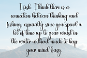 Embroidery | Script Font, a Handwritten Font by Scratchones (Thumbnail 6 of 8)