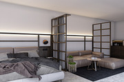 Interior Design - Bedroom, living, an Architecture 3D Model by Arthitecture Home (Thumbnail 3 of 5)