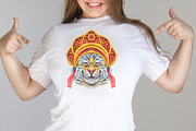 Cute watercolor tigers. Part 8, an Object Graphic by Watercolor fantasy (Thumbnail 2 of 4)