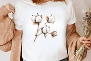 Cozy Caramel & White Fall Clipart, an Illustration by Canvas Craft (Thumbnail 6 of 7)