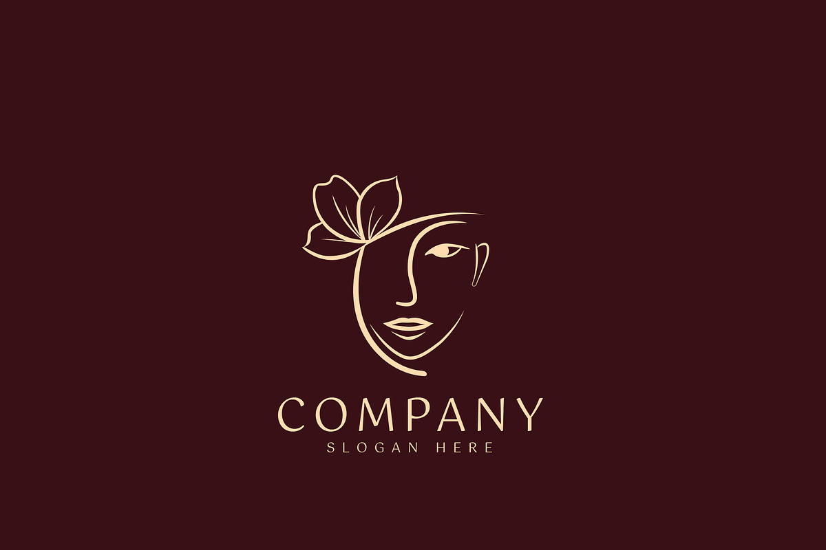 Beauty Cosmetic Logo Template, a Branding & Logo Template by HueNestify (Photo 1 of 3)