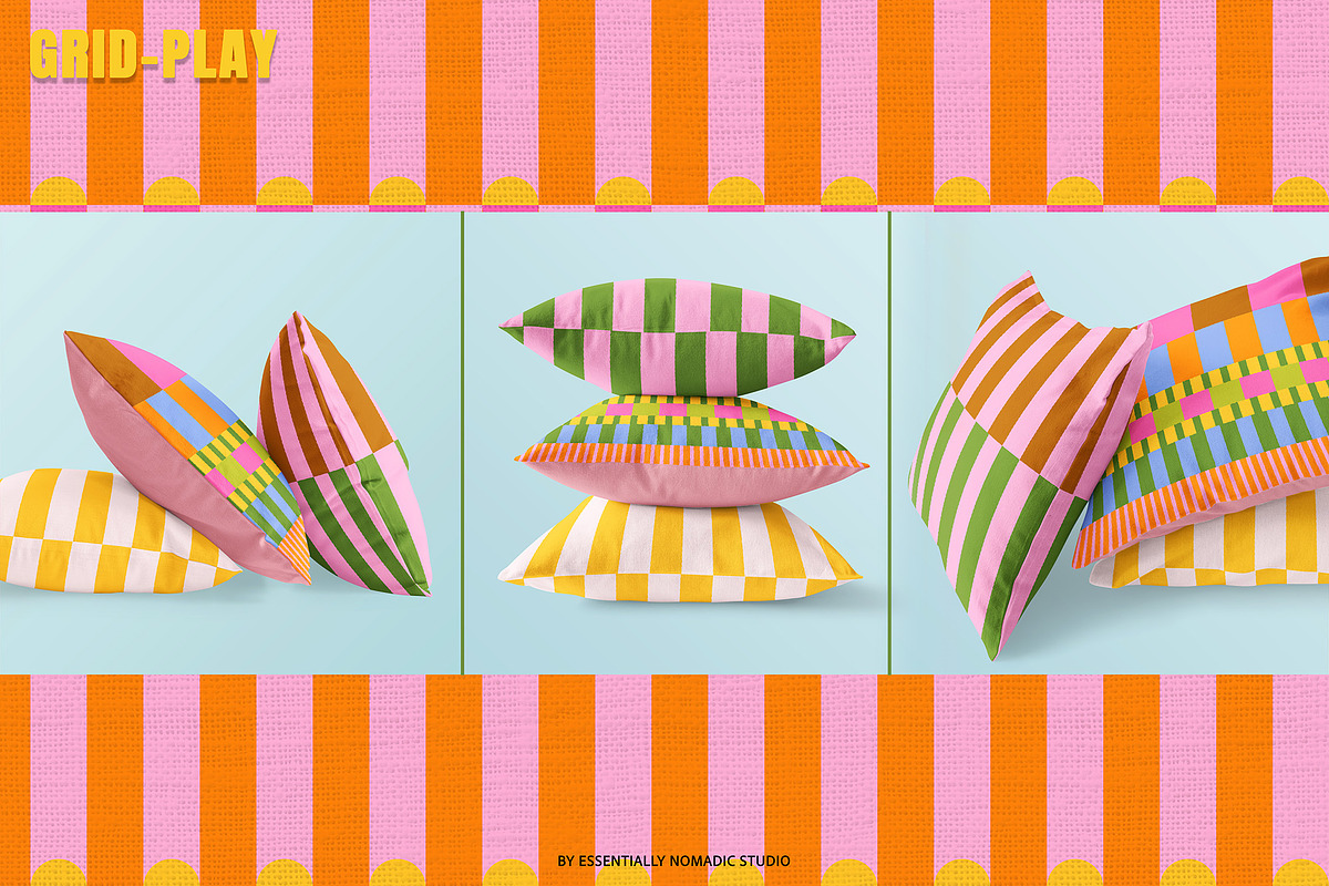 Stripes & Plaids Seamless Pattern, a Pattern Graphic by Essentially Nomadic (Photo 11 of 14)