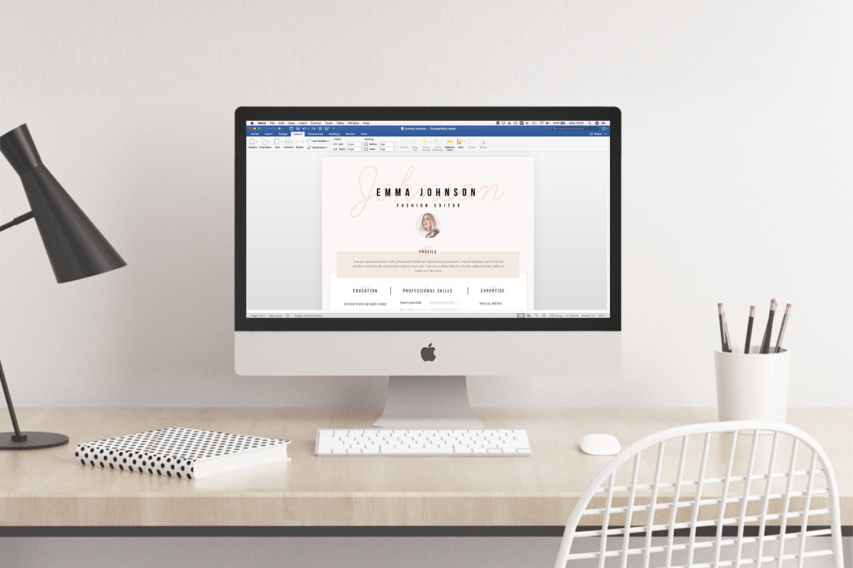 Resume Template Champs-Élysées, a Resume Template by Resume Angels (Photo 7 of 11)