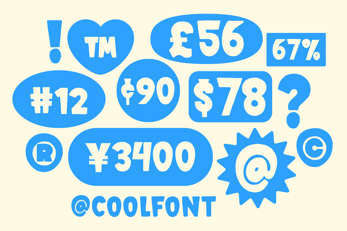 Very Font Family - Handmade Retro, a Sans Serif Font by Studio Funshop by Kelli (Photo 18 of 21)