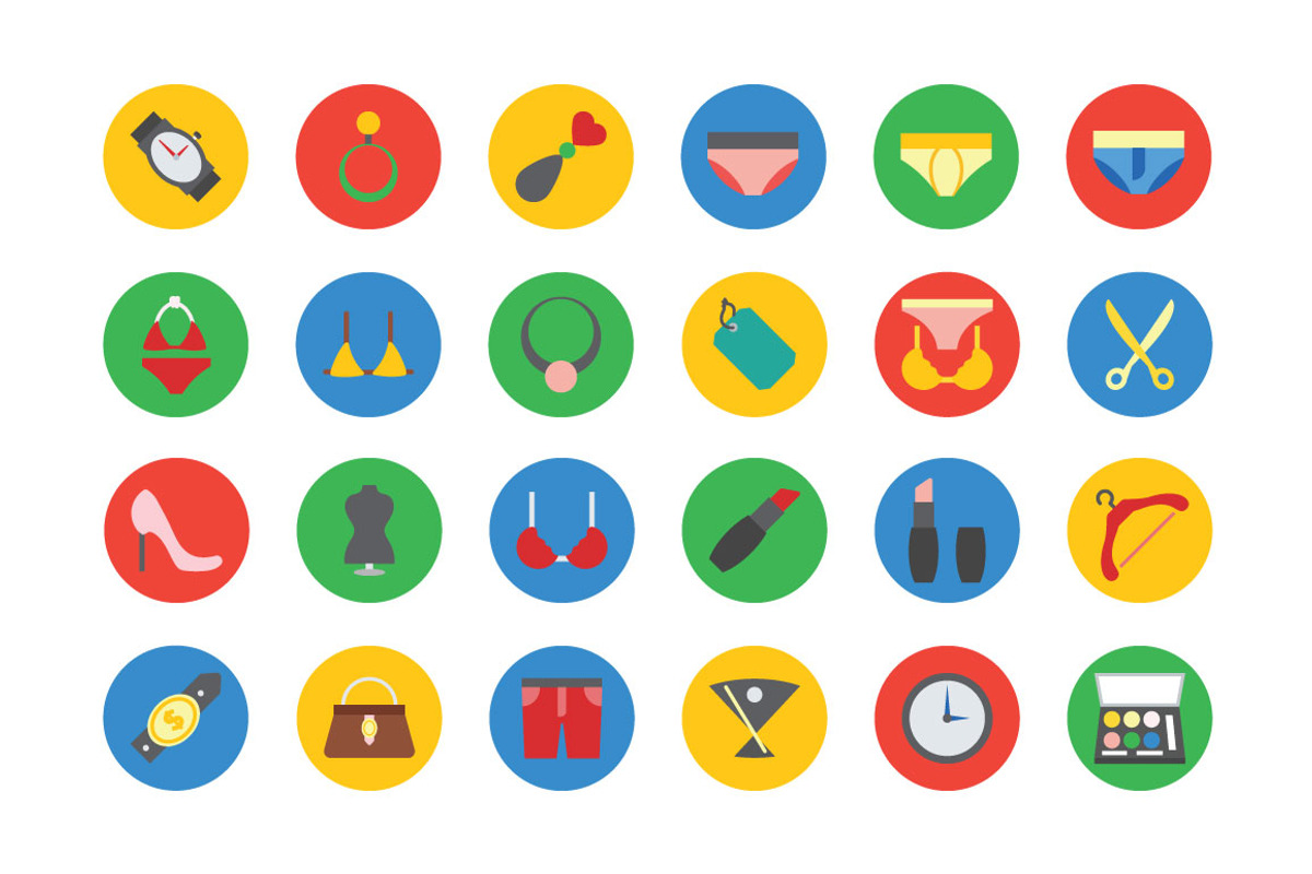 125+ Fashion Vector Icons, an Emoji Icon by Creative Stall (Photo 2 of 5)