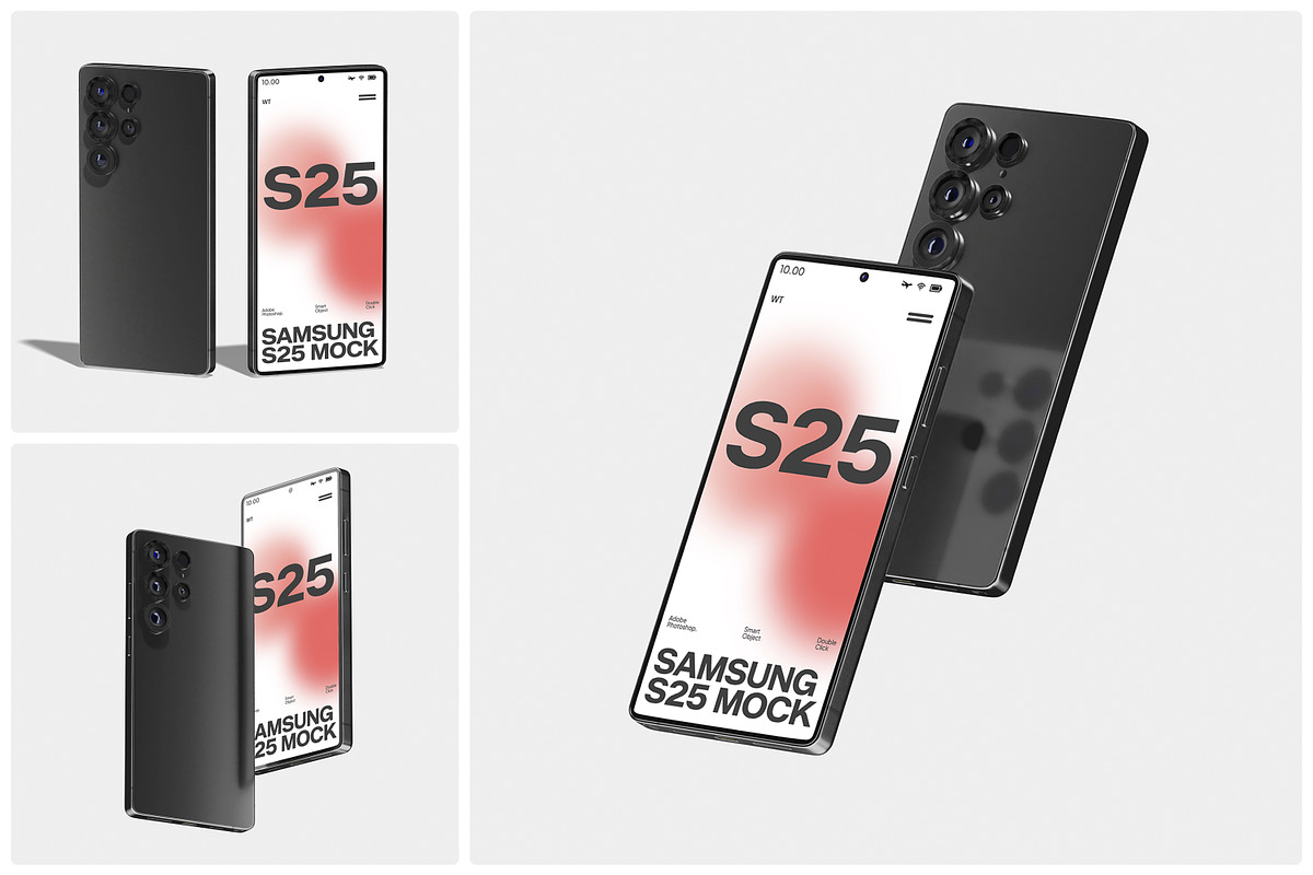 Samsung S25 Mockup, an Android Mockup by Unerispace (Photo 1 of 5)